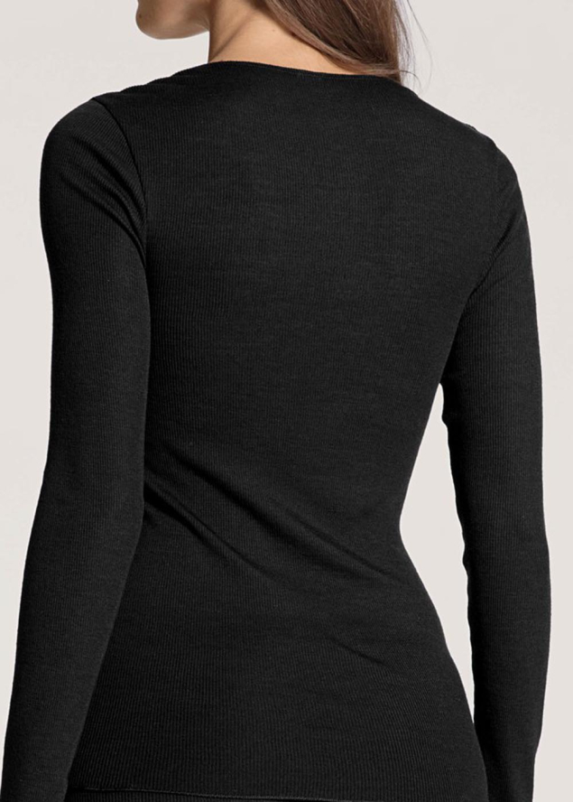 T-shirt  manches longues Calida Black